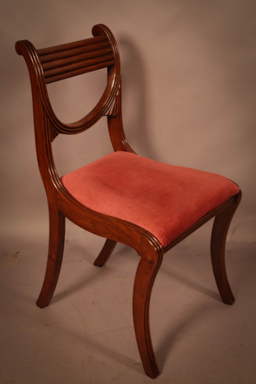 A Superb set of Eight Regency Period Dining Chairs View XIII
