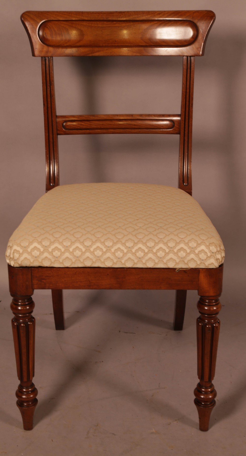 A Good set of 6 Georgian Dining Chairs (possibly Gillows) View VI