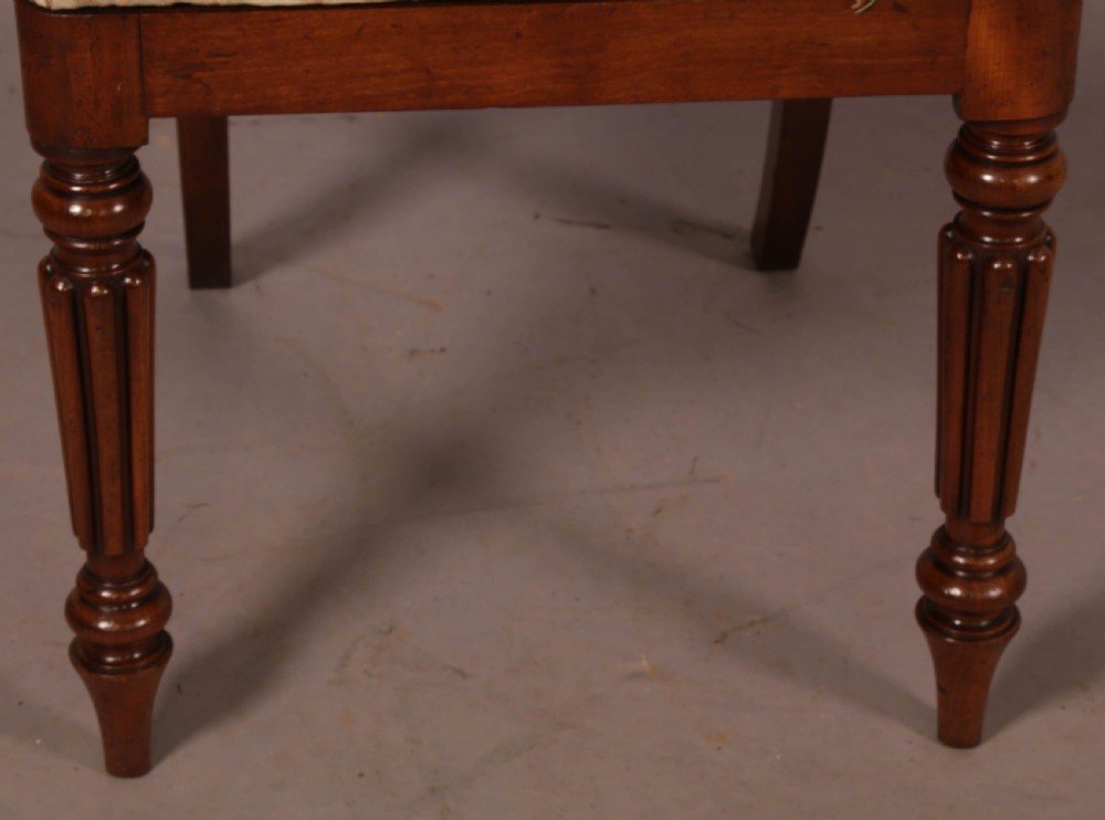A Good set of 6 Georgian Dining Chairs (possibly Gillows) View XI