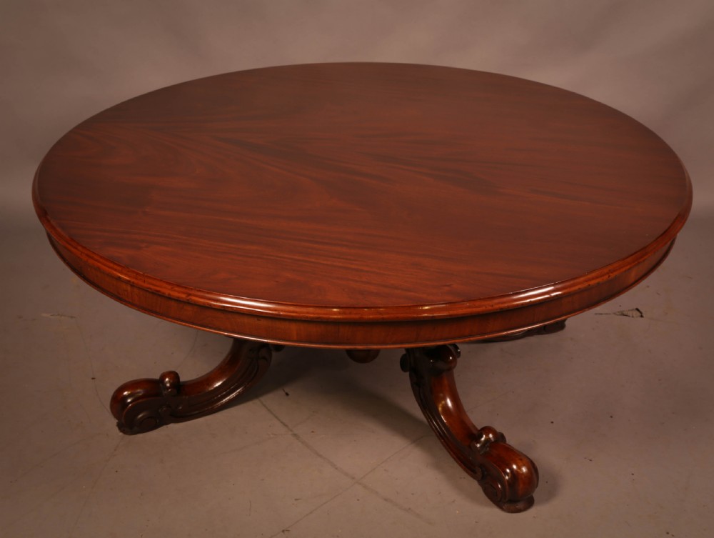 A Victorian Low Coffee Table (adapted)