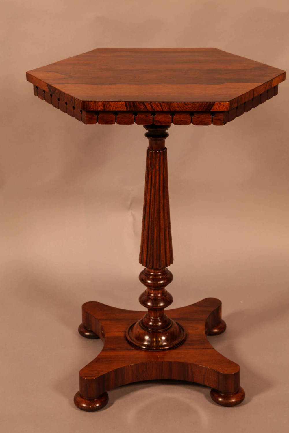 A good Wiliam IV occaisional table in Rosewood