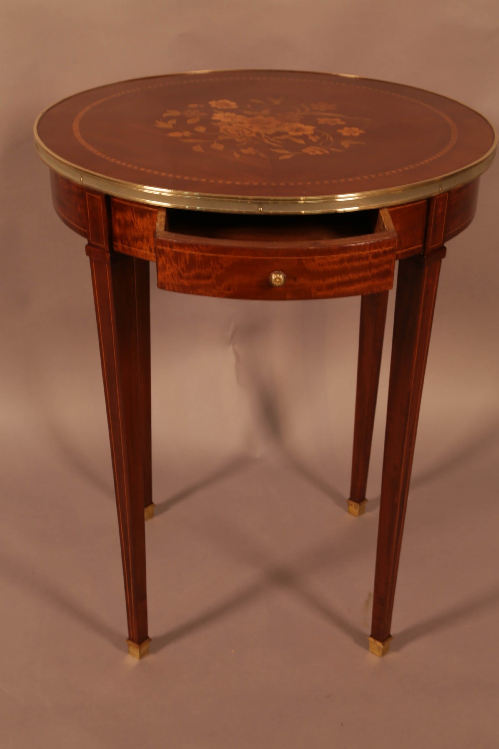 A Quality Occaisional table Mahogany with Inlay