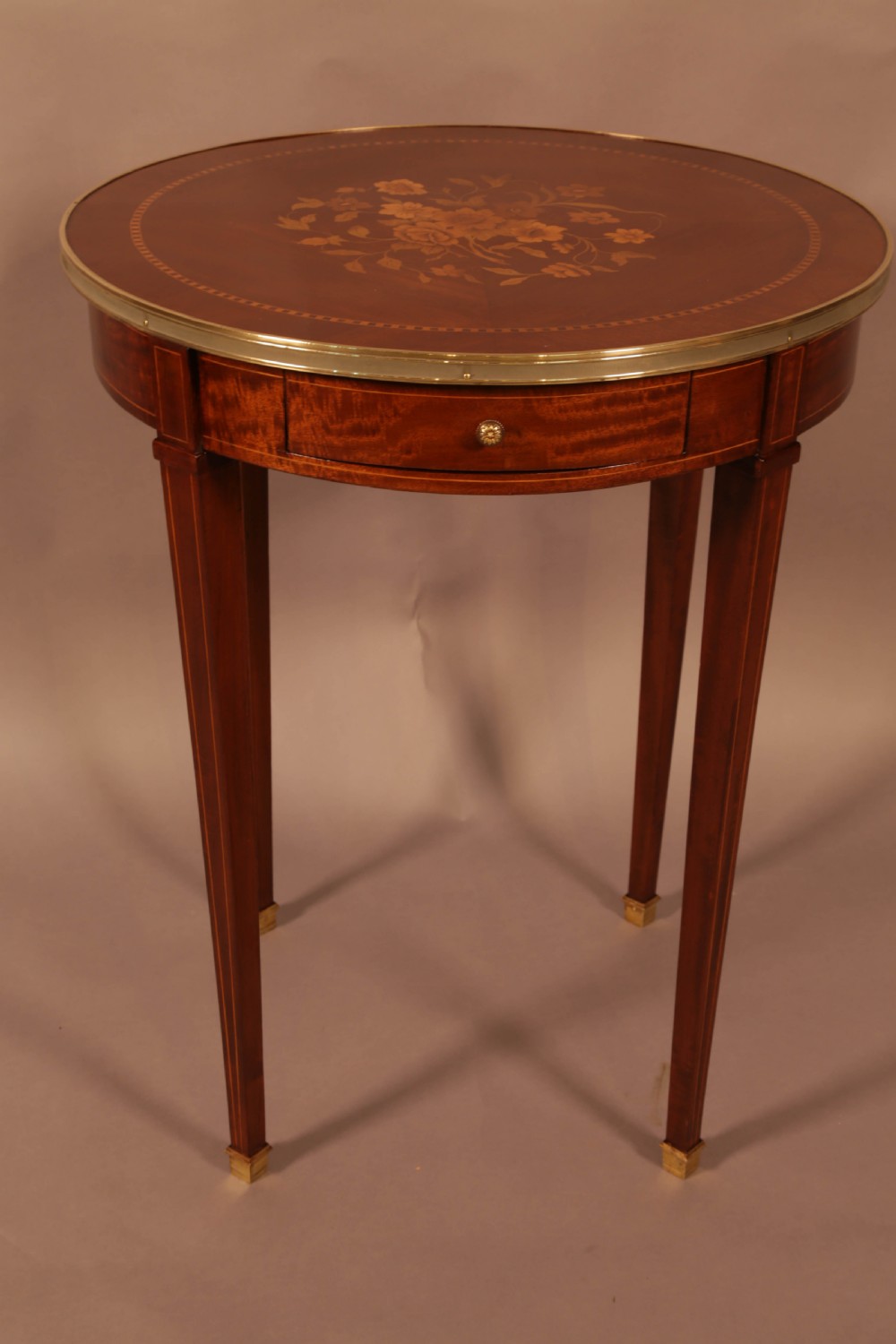 A Quality Occaisional table Mahogany with Inlay View II
