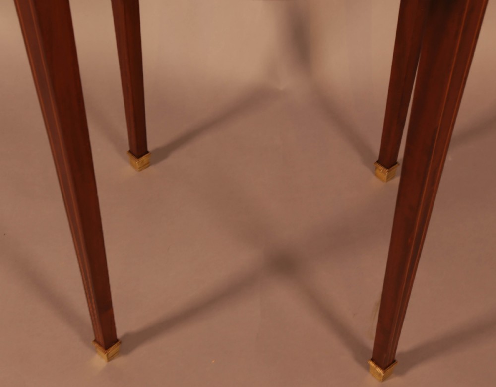 A Quality Occaisional table Mahogany with Inlay View VI