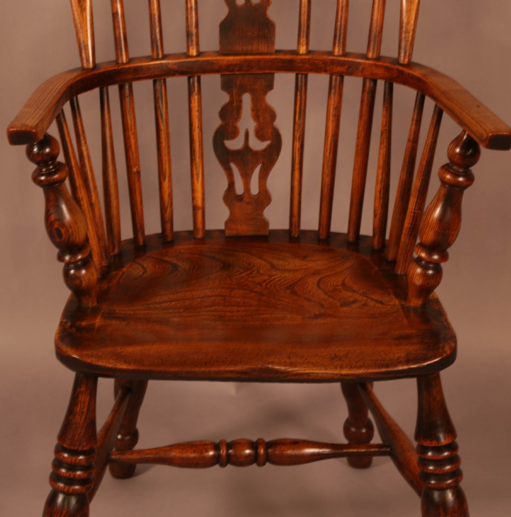 A Super High Back Windsor Chair View V