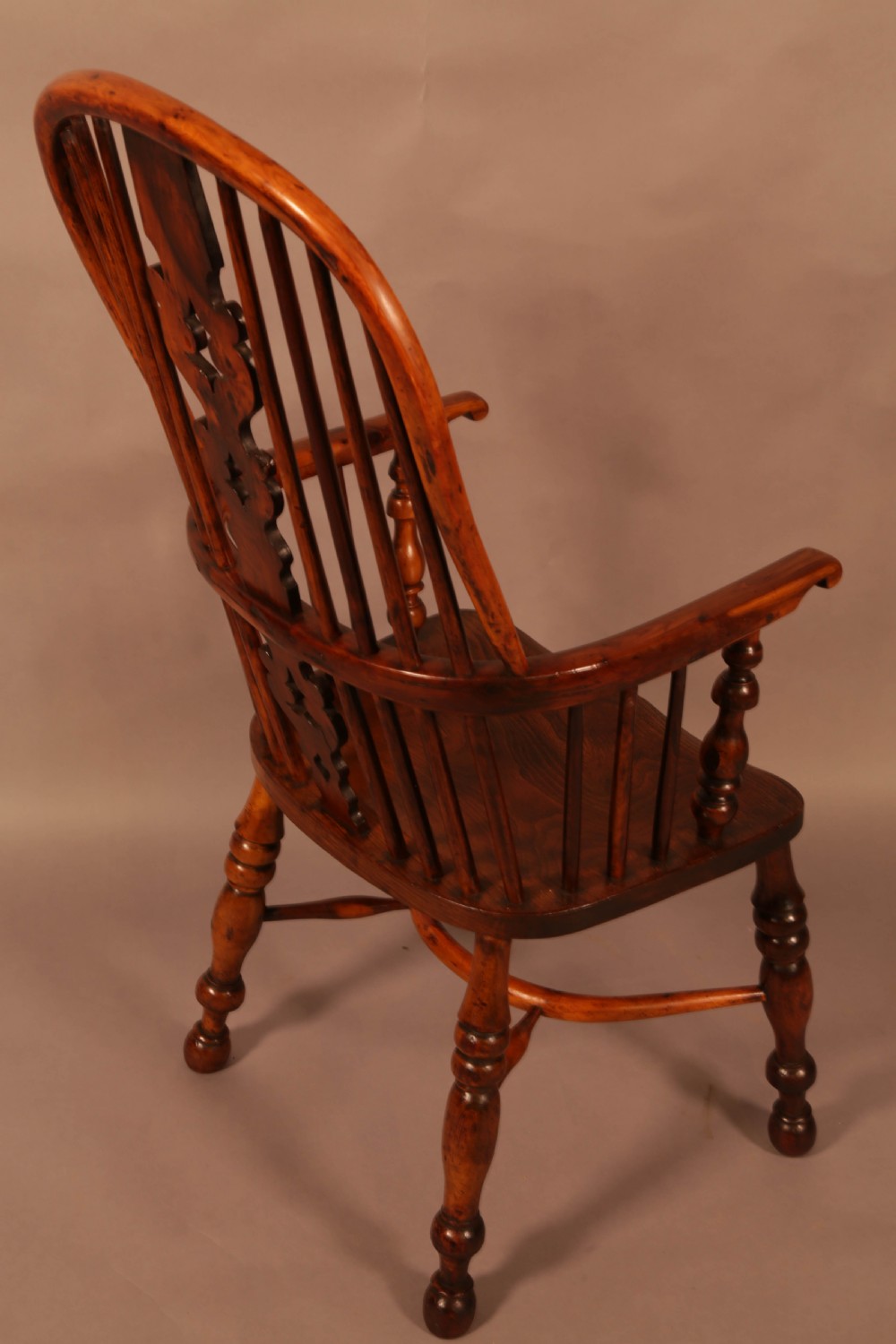A Superb Worksop Yew Windsor Chair View III