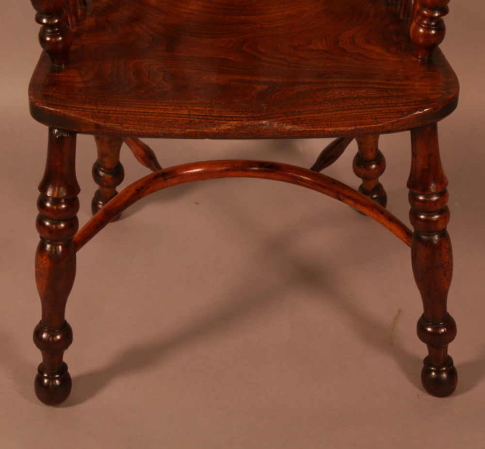A Superb Worksop Yew Windsor Chair View IV