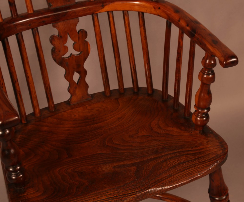 A Superb Worksop Yew Windsor Chair View VIII