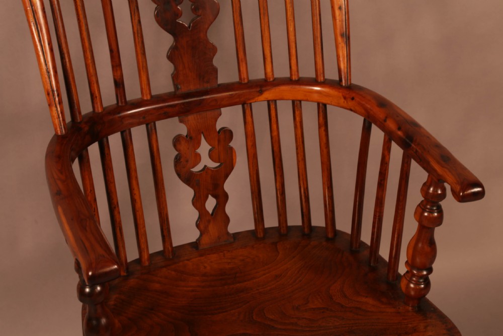 A Superb Worksop Yew Windsor Chair View IX