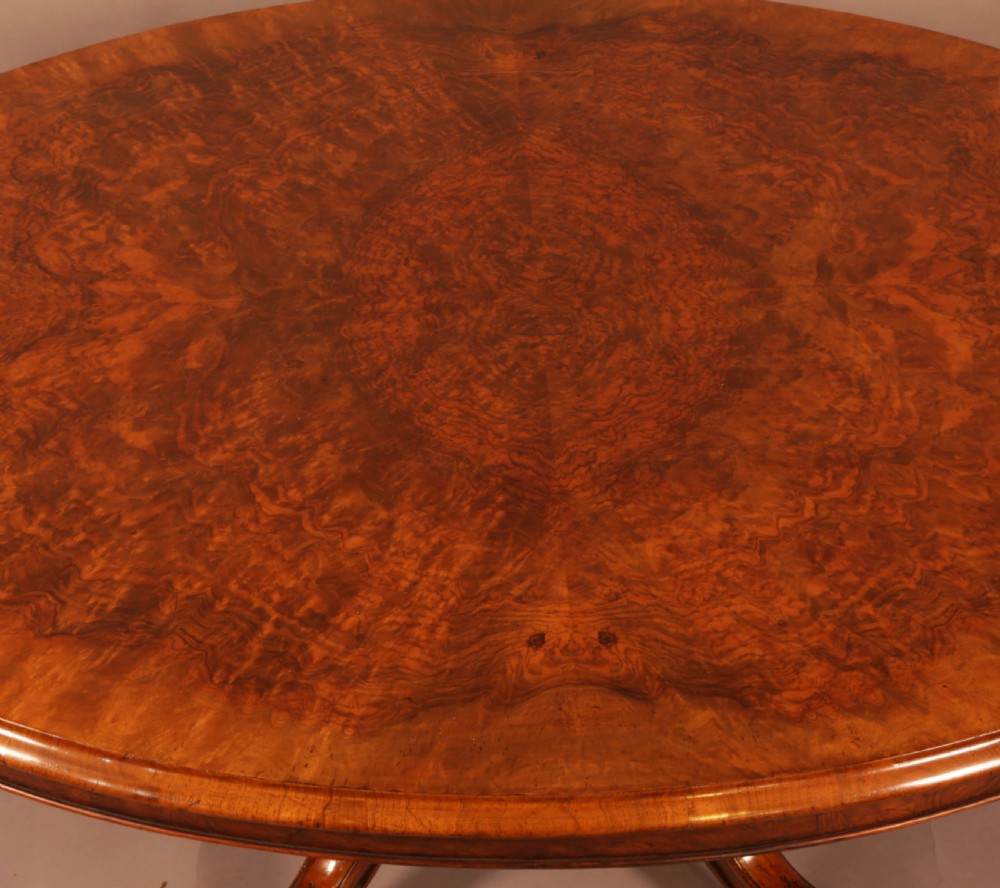 A Victorian Burr Walnut Coffee Table View IV