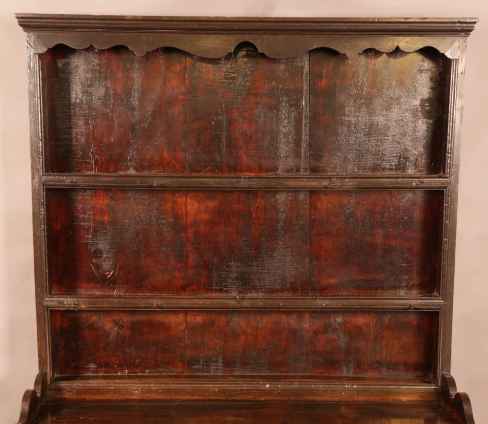 A Small 18th century Dresser and plate rack View VII