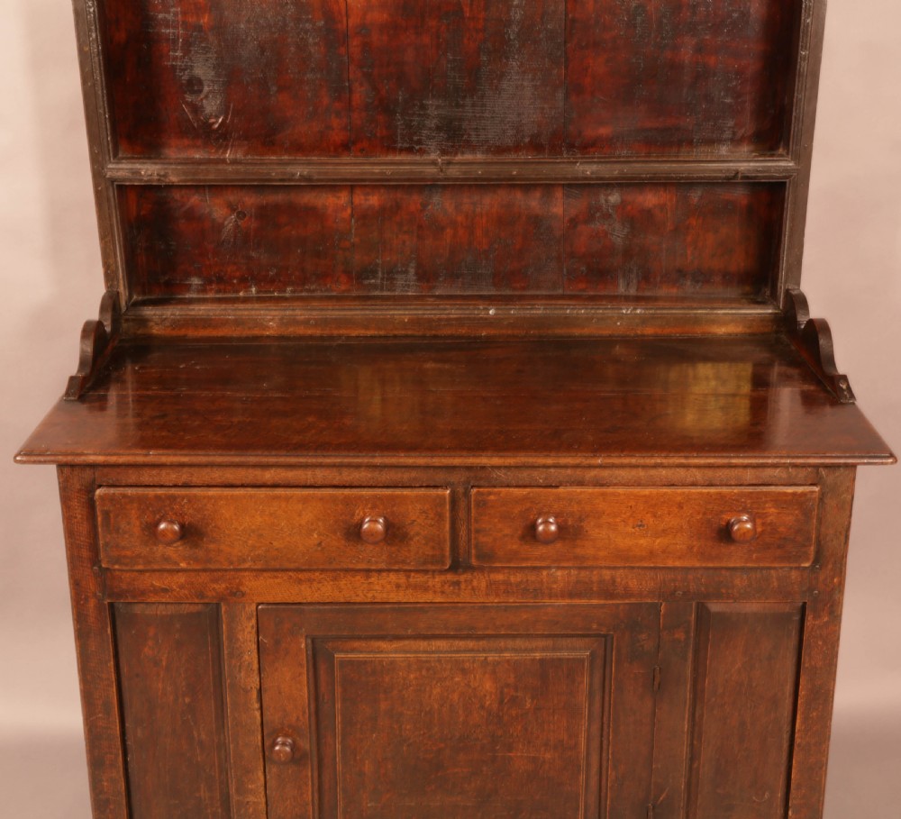 A Small 18th century Dresser and plate rack View VIII