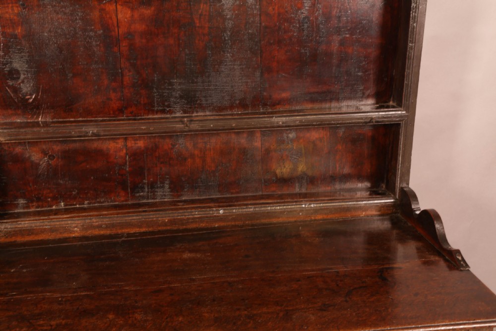 A Small 18th century Dresser and plate rack View XII