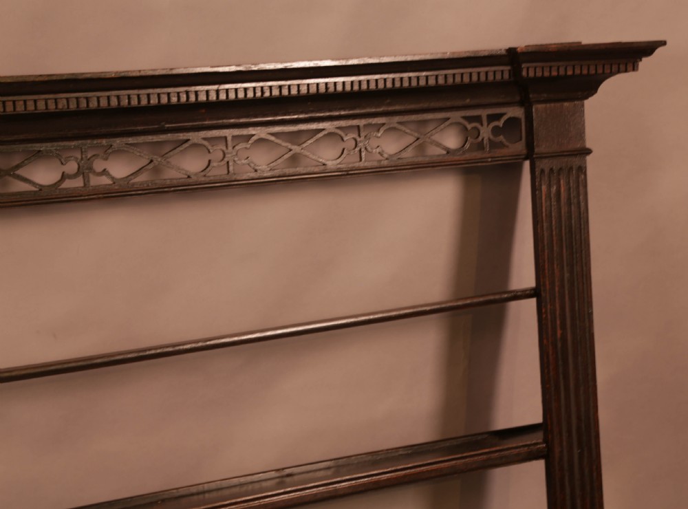 A Large 18th century Oak Plate Rack View V