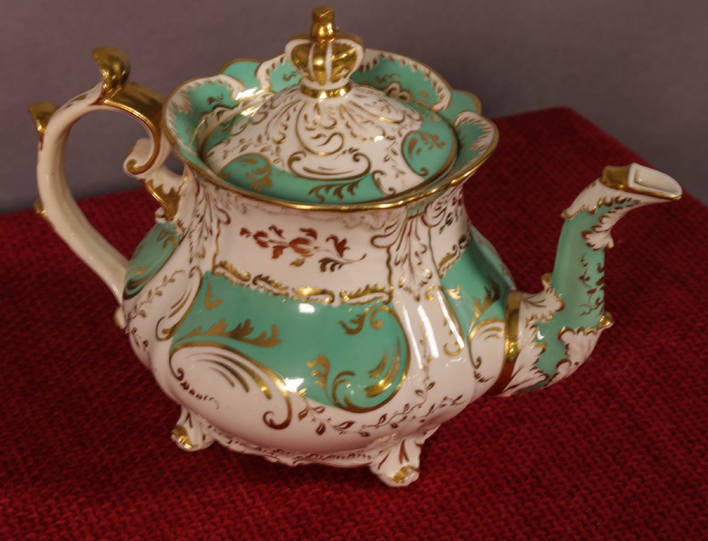 Rockingham Works Brammeld Tea Service View VI