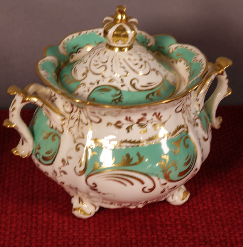 Rockingham Works Brammeld Tea Service View VII