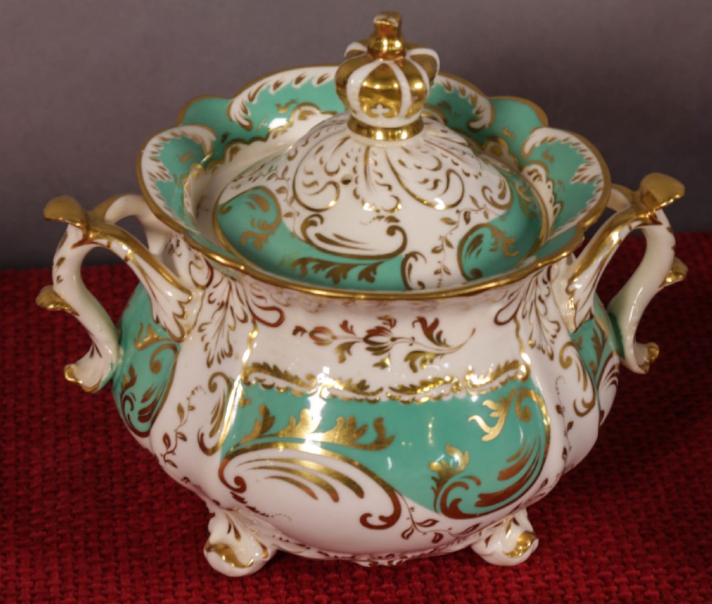 Rockingham Works Brammeld Tea Service View VIII