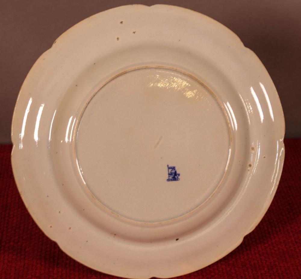 Scenic plate from the Don Pottery Yorkshire View IV