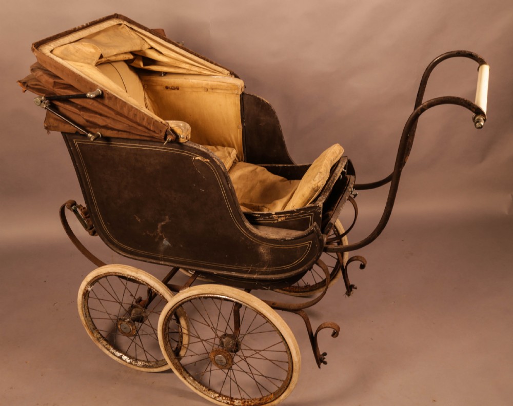 Perambulator early 20th century View VI