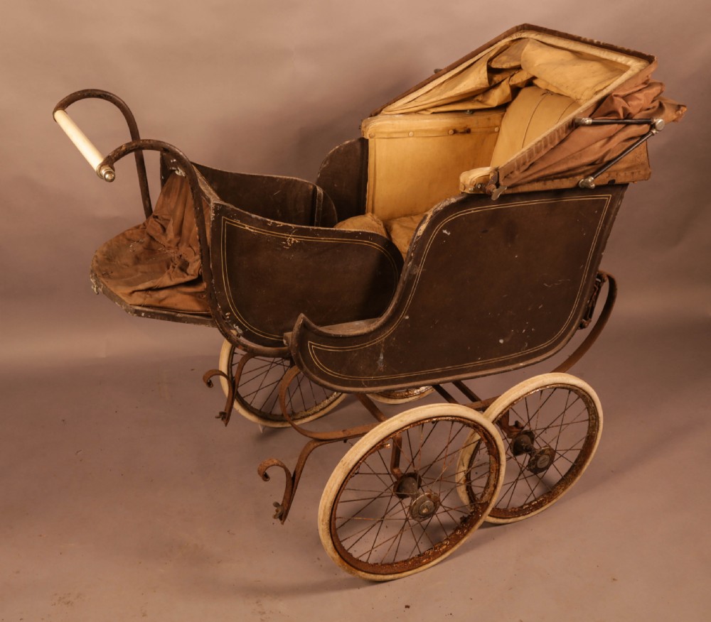Perambulator early 20th century View XI