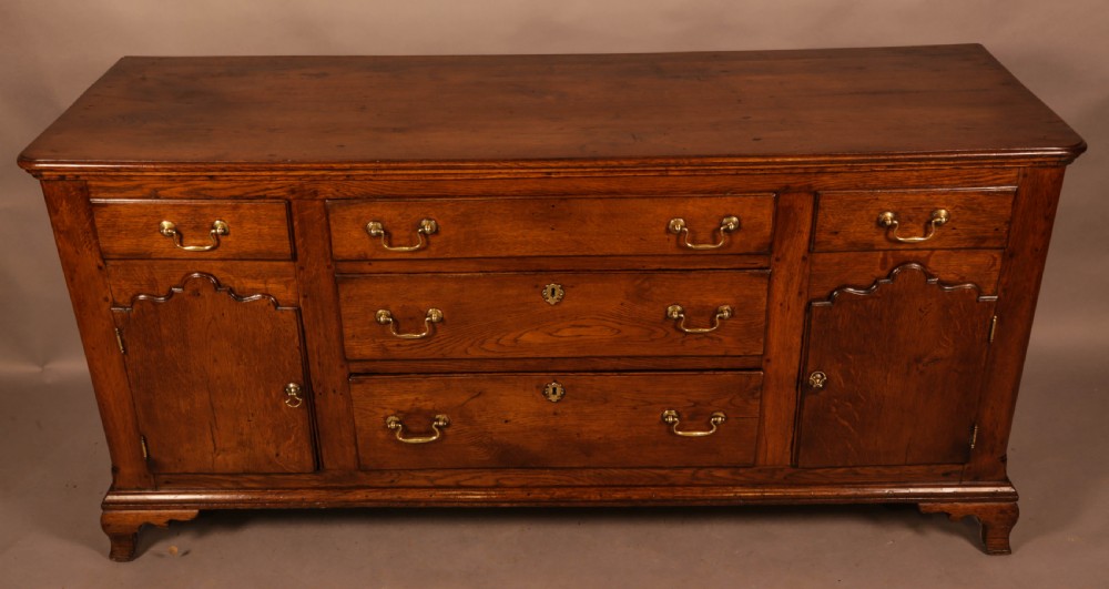 A Georgian Oak Serving Dresser View III