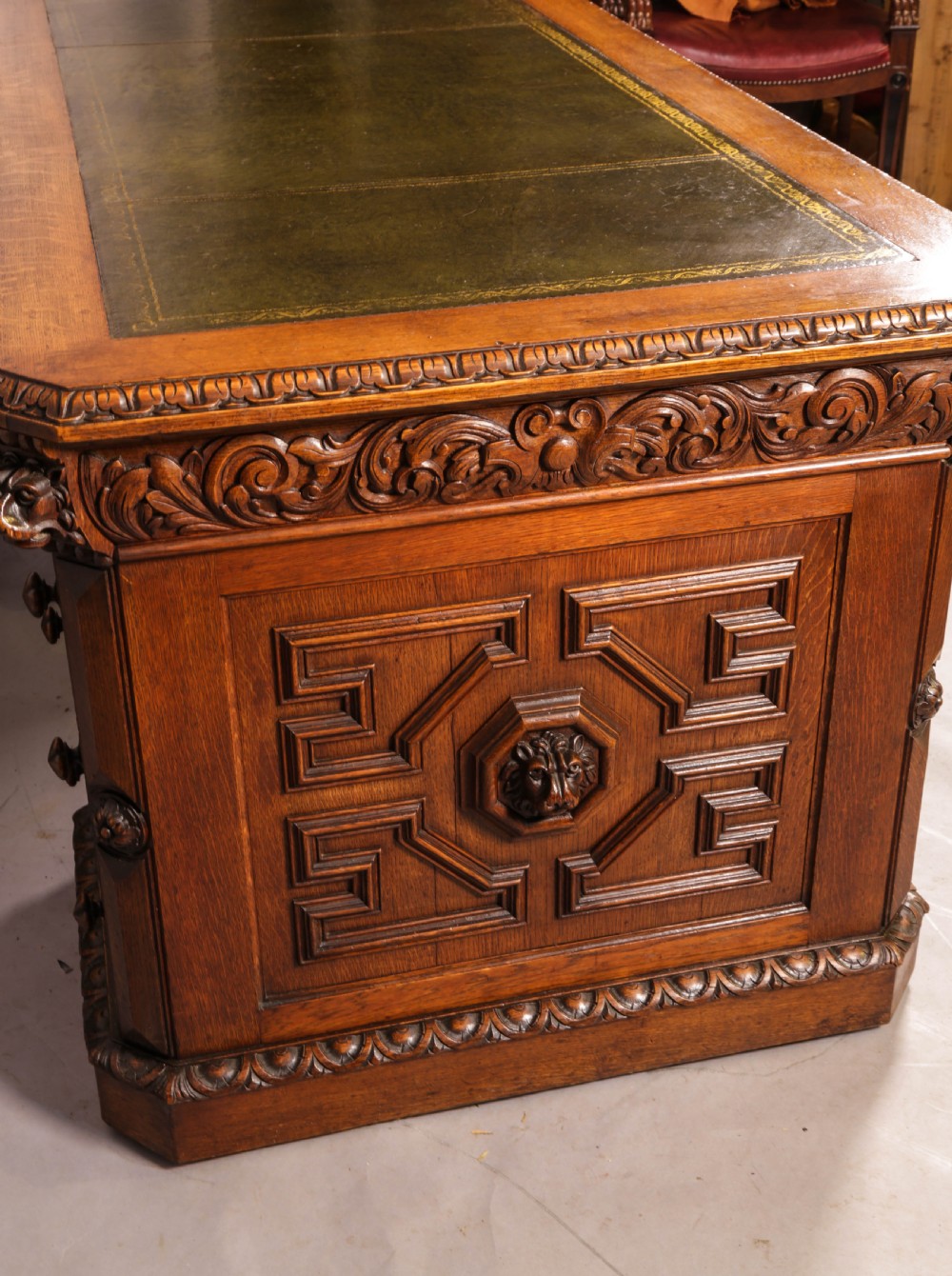 A Good Quality Partners desk in Oak View XII