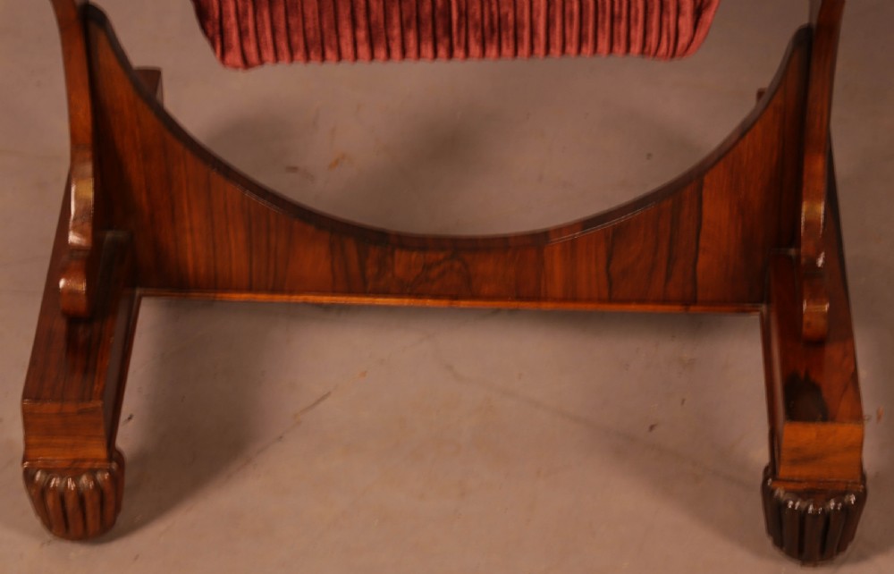 A William IV Ladies Sewing Table in Rosewood View VII