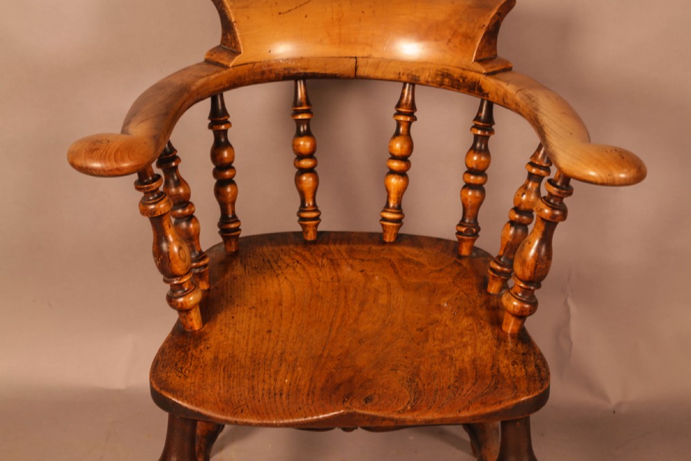 A 19th century captains chair in Ash and elm View V