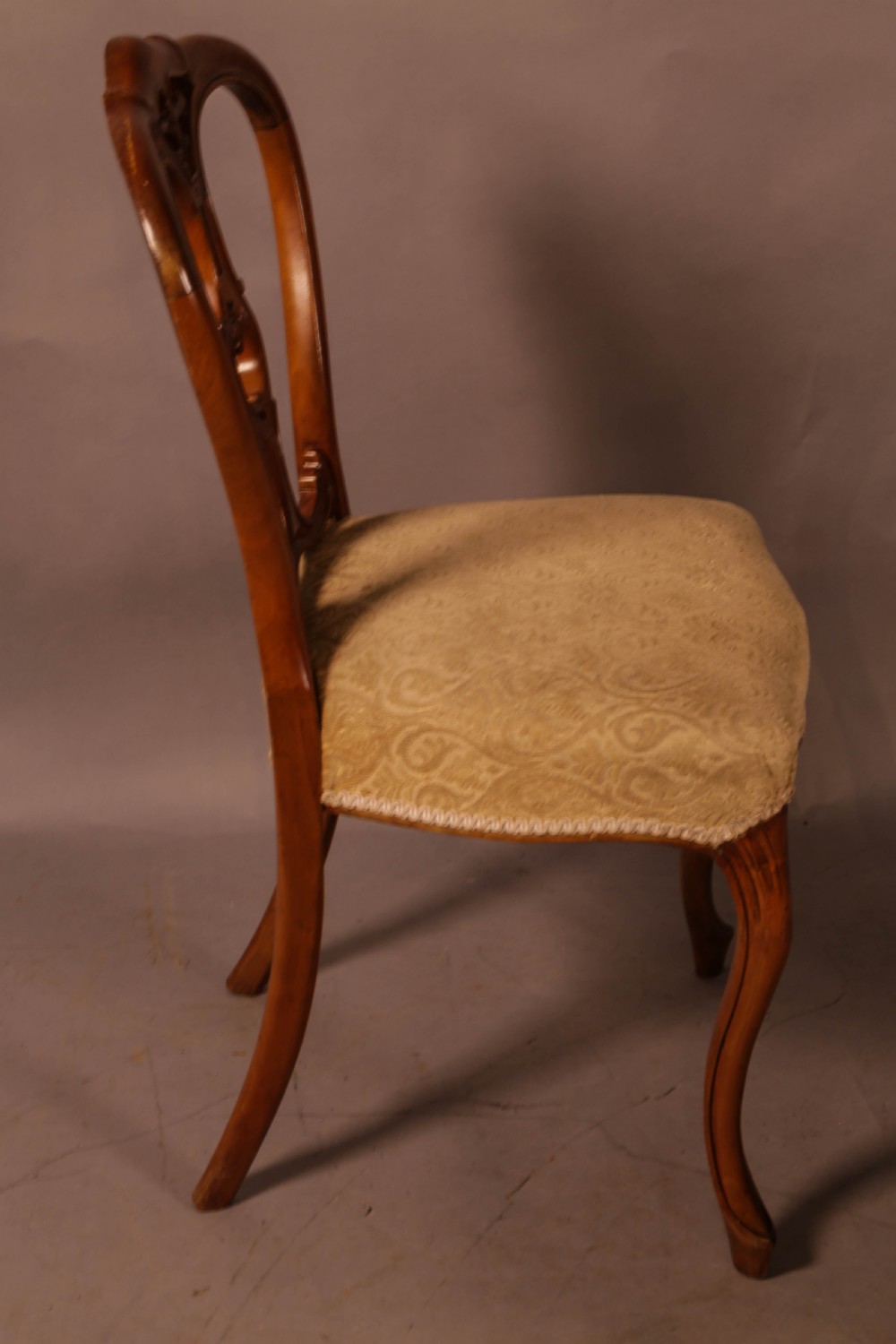 A Set of 6 Victorian Dining Chairs in Walnut View VI