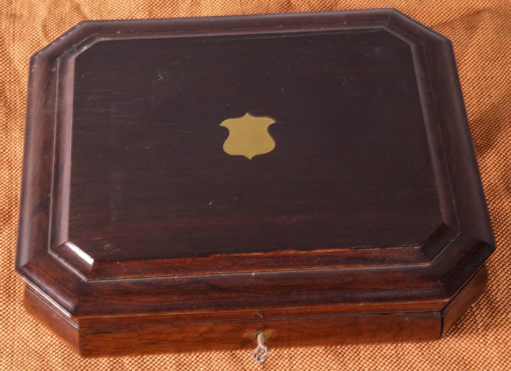 Fish Knife set in Mahogany Case View IV
