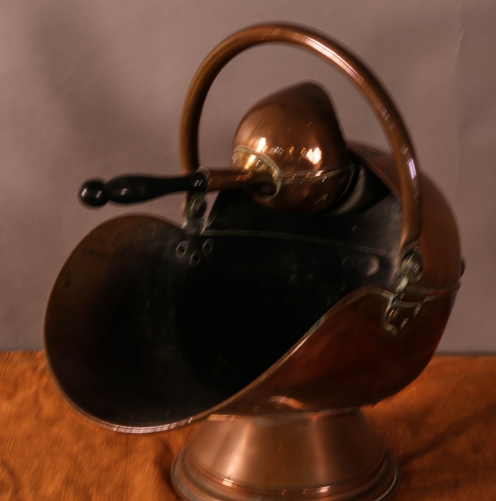 A Victorian Copper Coal Hod View II