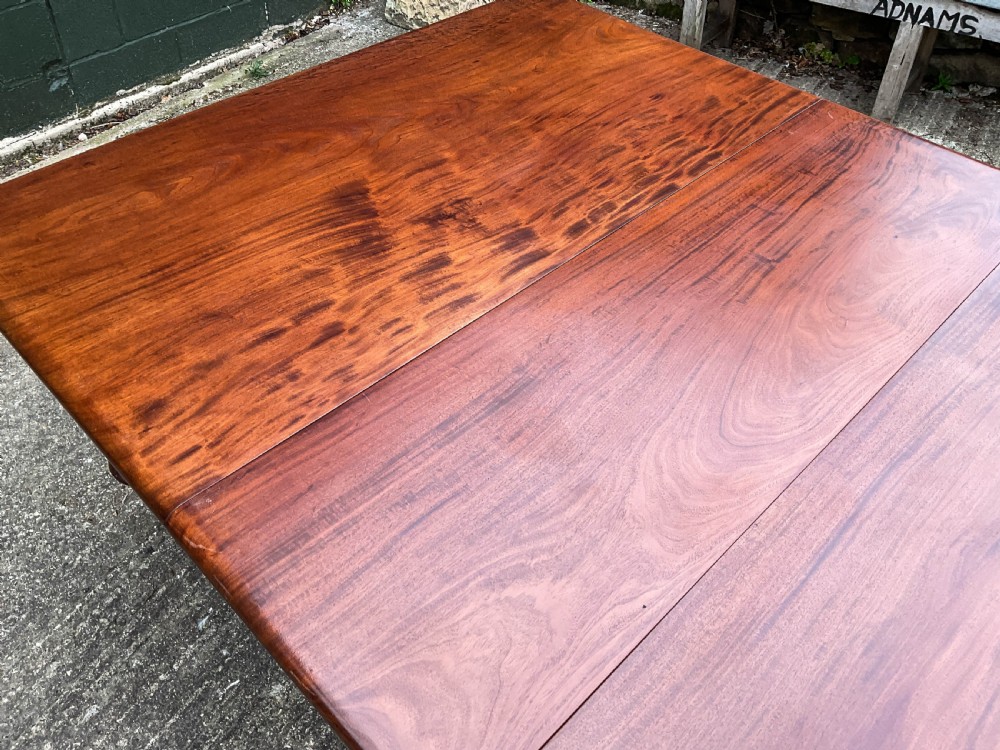 A Good Victorian Mahogany Extending Dining Table seat 12 View XIV