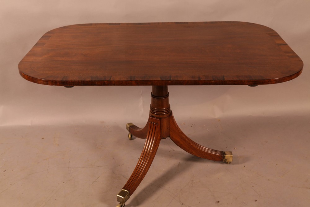 A Georgian Breakfast Table in Mahogany View V