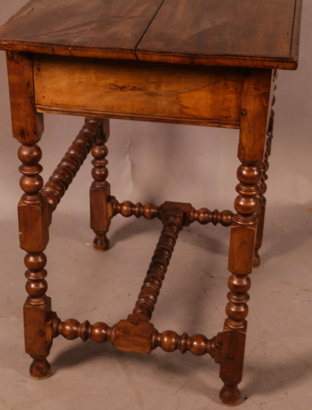 An early 18th century side table in Walnut View VII