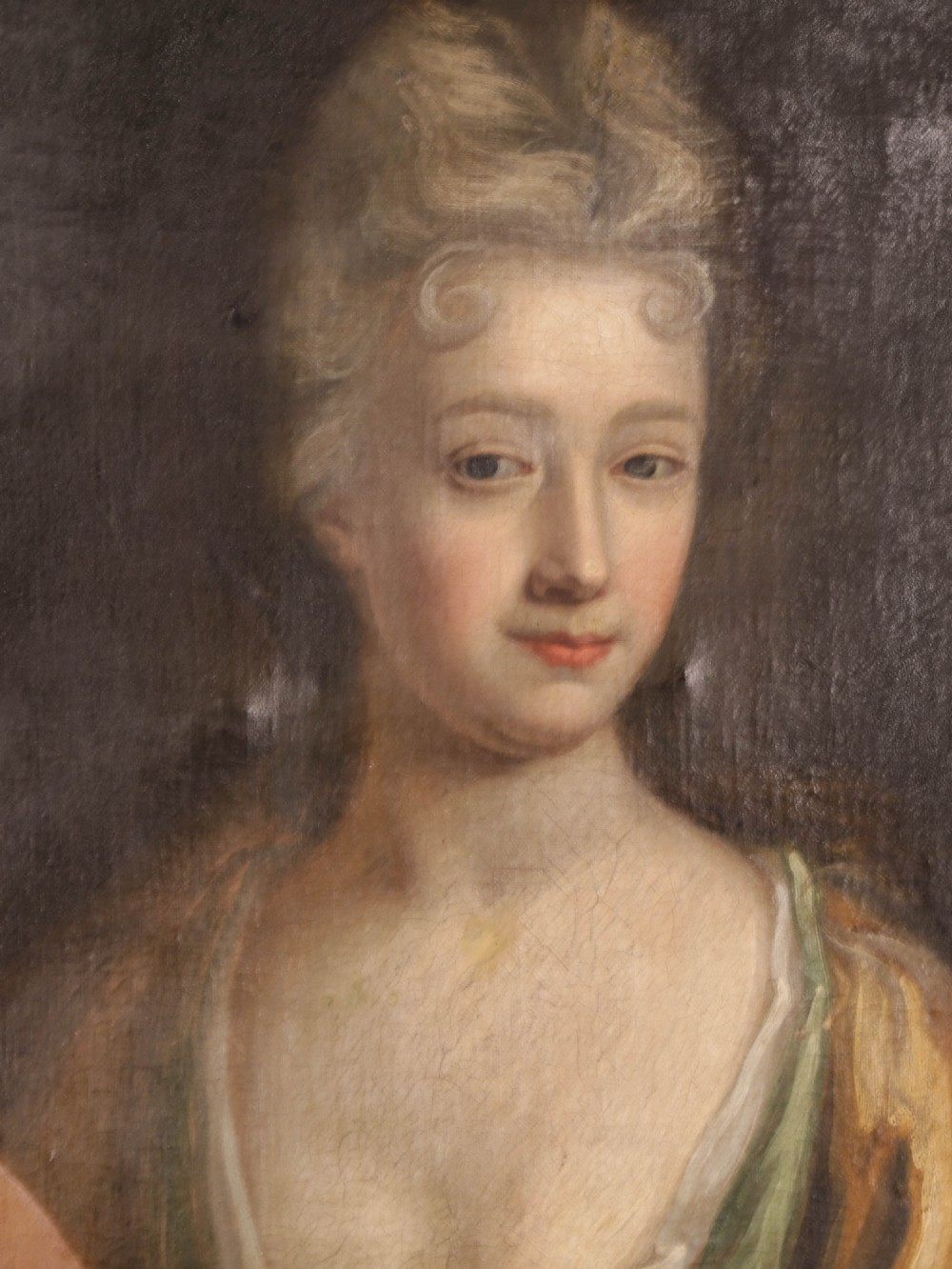An 18th century Oil on Canvas Lady View III