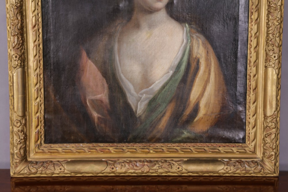 An 18th century Oil on Canvas Lady View V