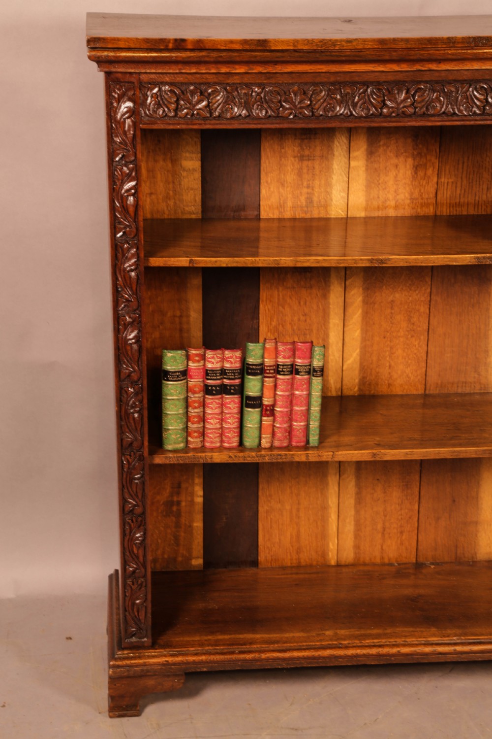 Open Bookcase in Oak View VI