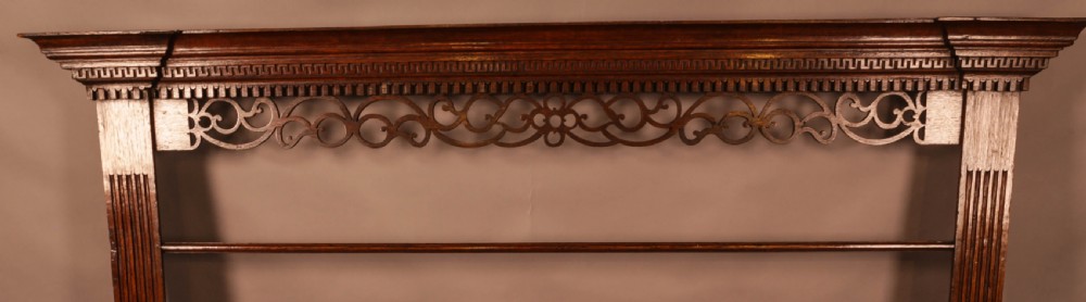 A Super 18th century plate rack in Oak View II