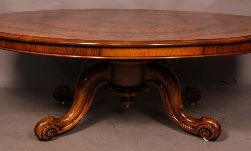 A Superb Victorian Coffee Table Burr Walnut View V