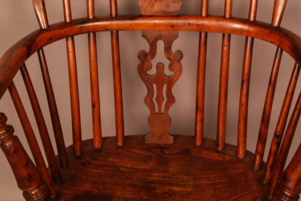 A Rare George Nicholson Best Model Yew Windsor chair View VII