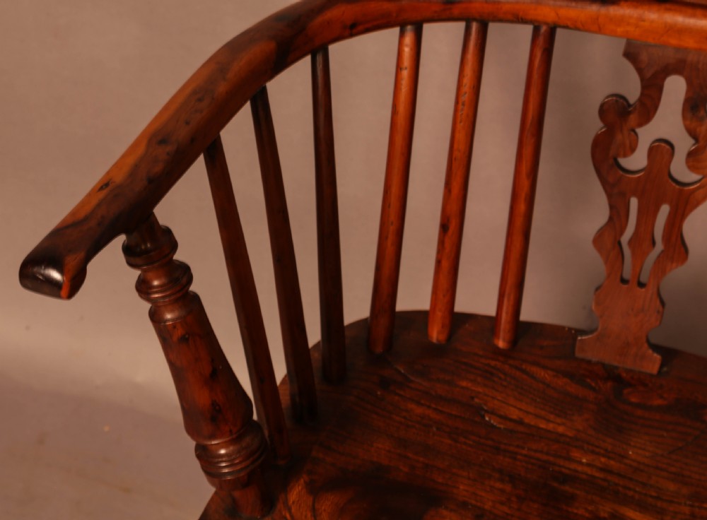 A Rare George Nicholson Best Model Yew Windsor chair View VIII