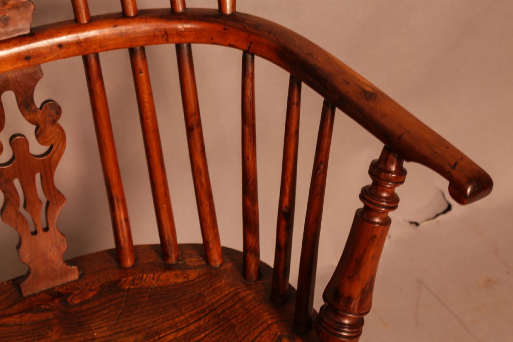 A Rare George Nicholson Best Model Yew Windsor chair View IX