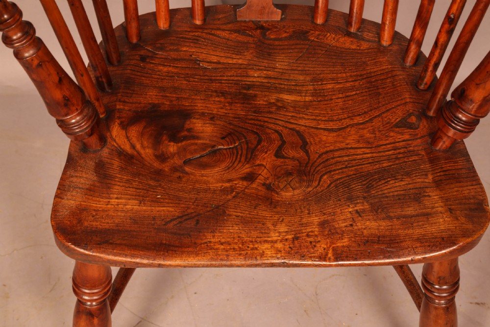 A Rare George Nicholson Best Model Yew Windsor chair View XI