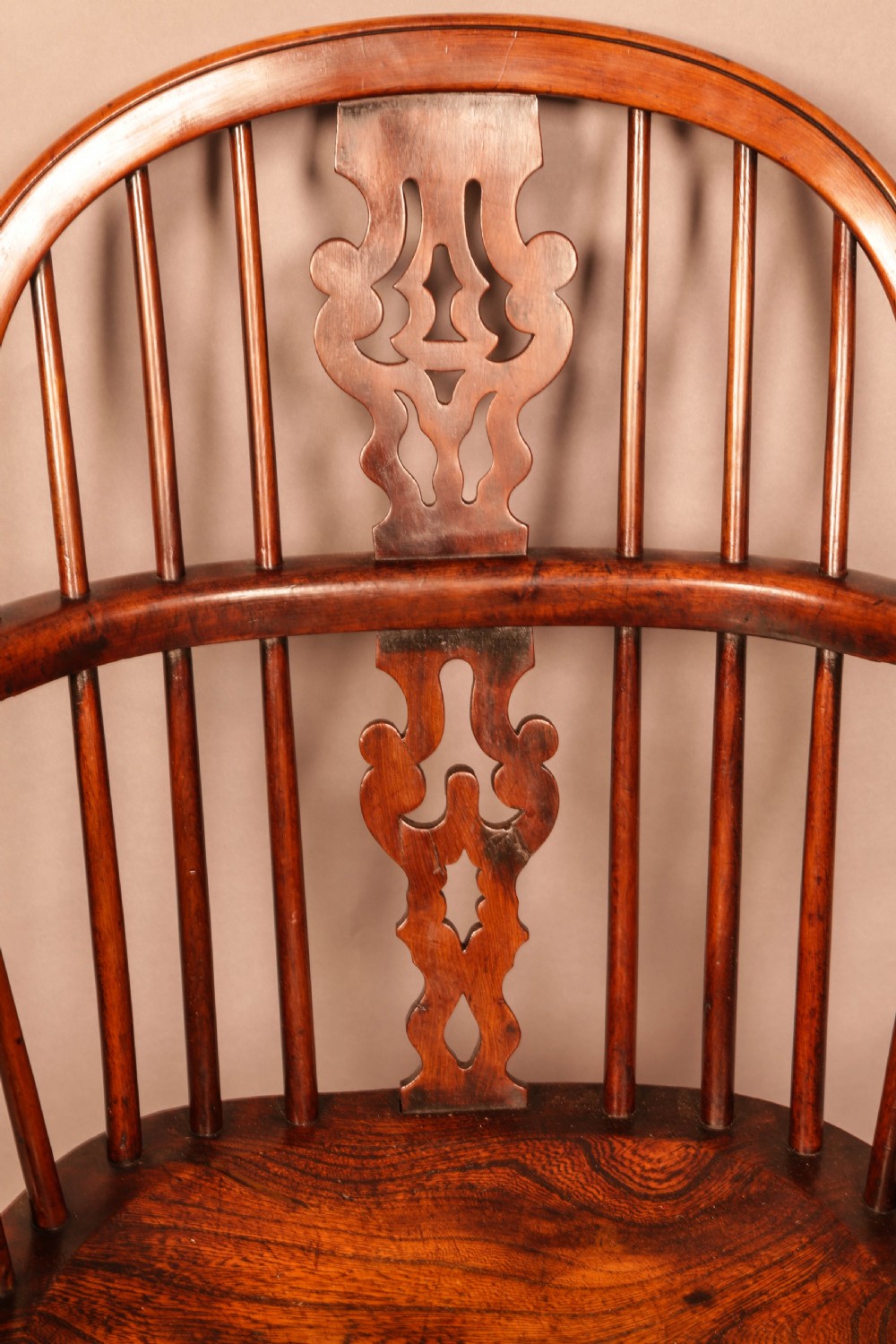 A Super  Isaac Allsop of Worksop Yew Windsor Chair View XI