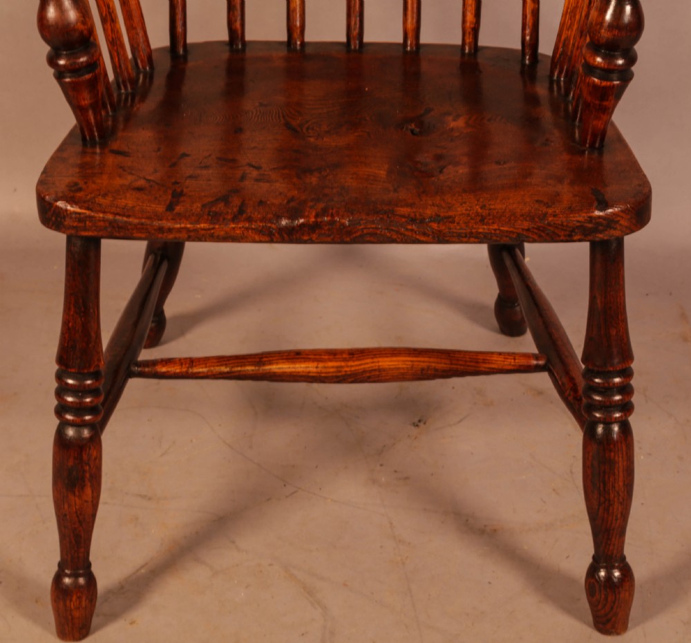 A High Back Windsor chair in Ash and Elm View V