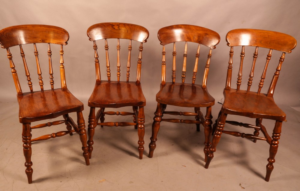 A Harlequin Set of 4 Allsop Kitchen Chairs Roman