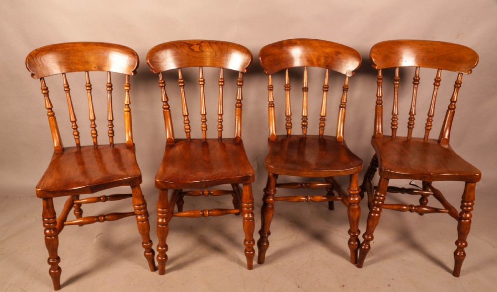 A Harlequin Set of 4 Allsop Kitchen Chairs Roman View II