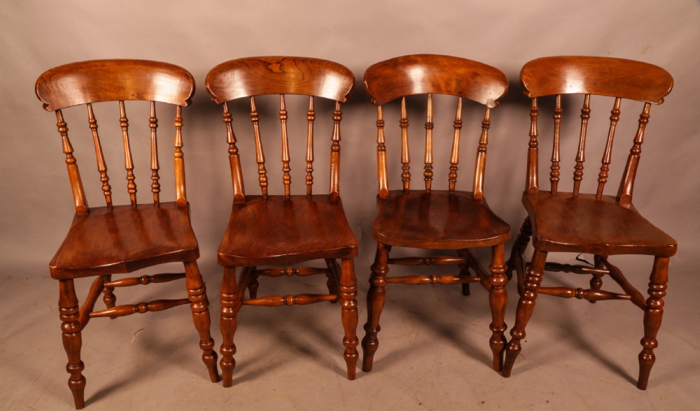 A Harlequin Set of 4 Allsop Kitchen Chairs Roman View III