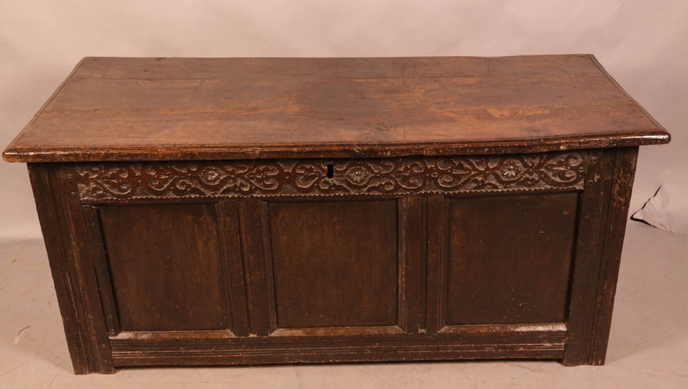17th century Blanket Box View II