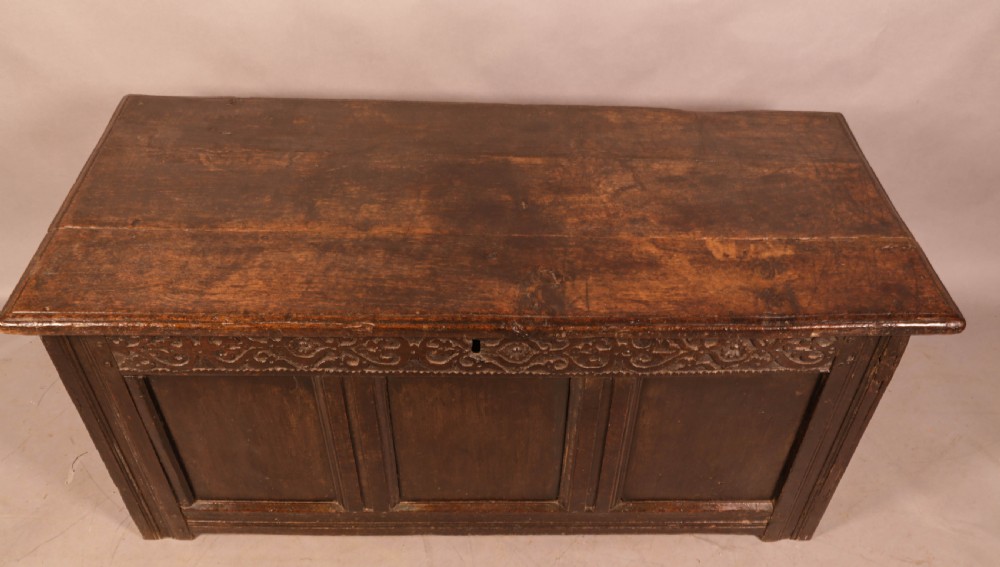 17th century Blanket Box View III